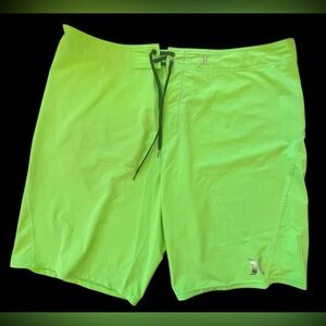 Hurley Green Board Shorts Quick-Drying Swimwear